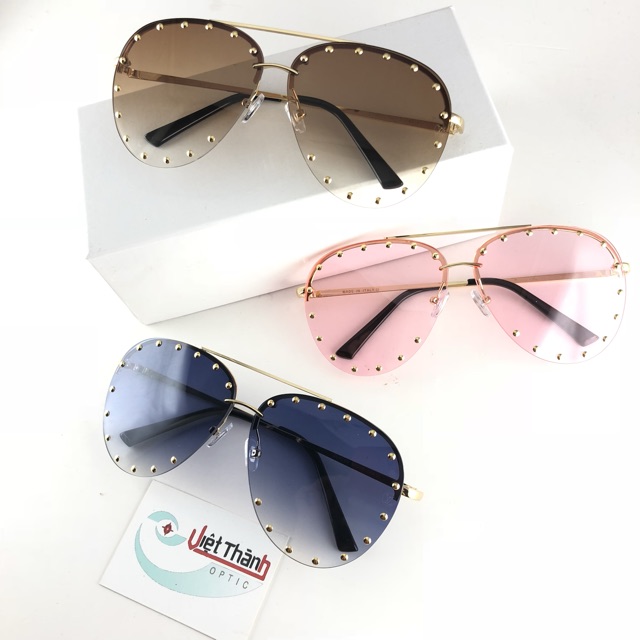 Kính phi công đinh tán