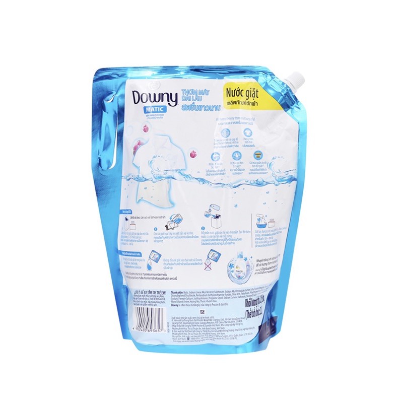 Nước giặt Downy Matic túi 2 lít