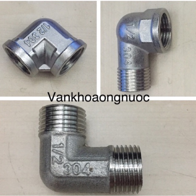 CO RĂNG TRONG, CO REN TRONG REN NGOÀI INOX 21 (1/2”)