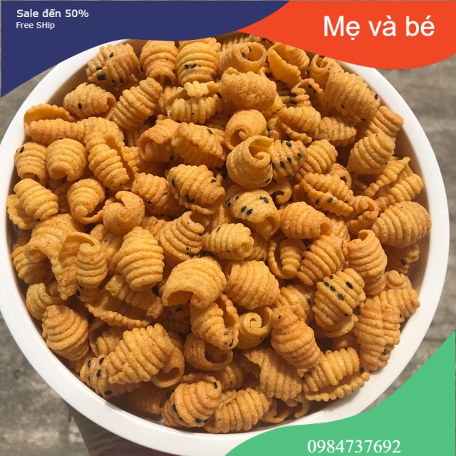 1KG SNACK ỐC MÍT TẨM VỪNG CAY VỪA GIÒN TAN