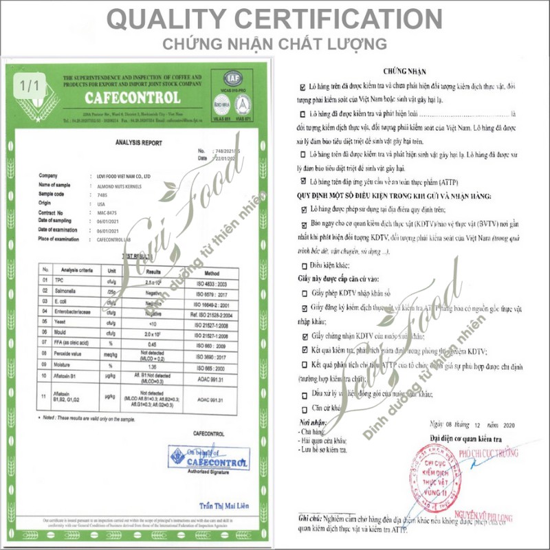 HẠNH NHÂN RANG BƠ MỸ - 500gram HẠT CAO CẤP nhập khẩu trực tiếp từ California Mỹ - Lovi Food Việt Nam | BigBuy360 - bigbuy360.vn