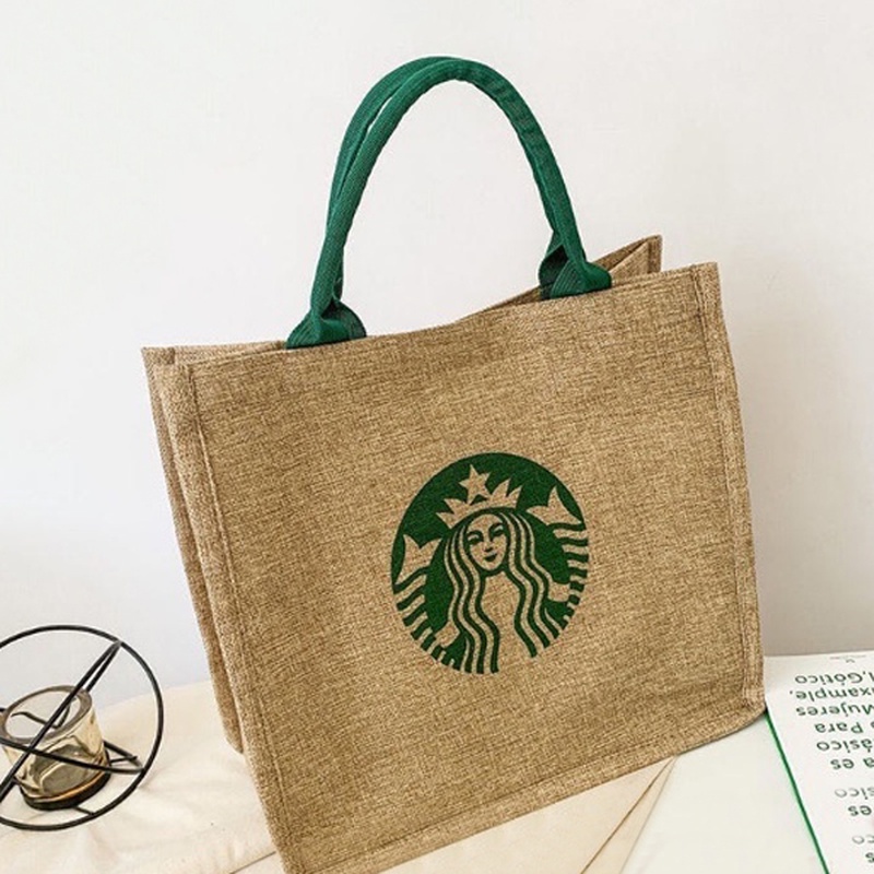 Túi xách tay/ khoác vai bằng vải canvas kiểu Hàn Quốc cho nữ