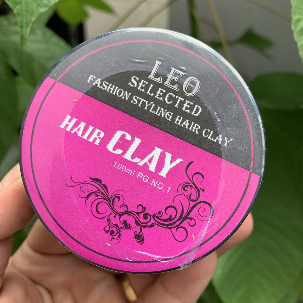 Sáp Vuốt Tóc Tạo Kiểu Giữ nếp lâu dài LEO Hair Clay Prosee 100g ( chính hãng )