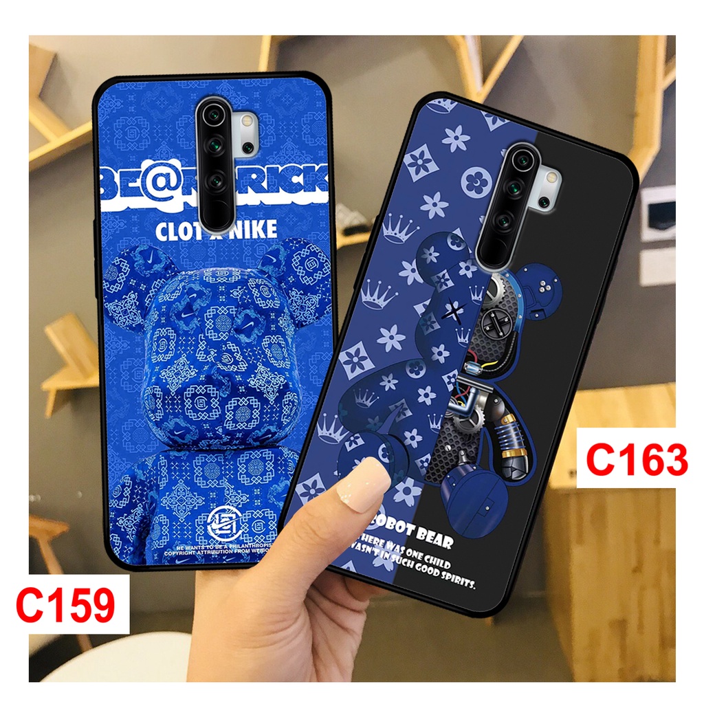 Ốp Redmi 9 - Redmi Note 8 Pro in hình bearbrick thời trang cao cấp. ốp lưng Xiaomi Redmi chất lượng.