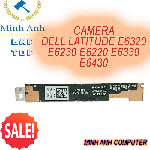 Camera Webcam laptop DELL Latitude E6330 E6230 E6220 E6430 e6320 - Xaclaptop