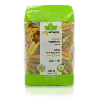 Nui ống rau củ hữu cơ Bioitalia