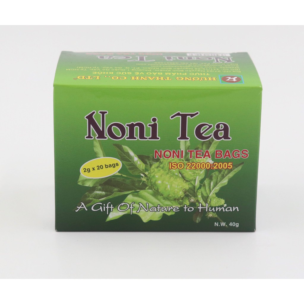 Trà nhàu Hương Thanh Noni Tea hộp to 60 gói 240g | BigBuy360 - bigbuy360.vn