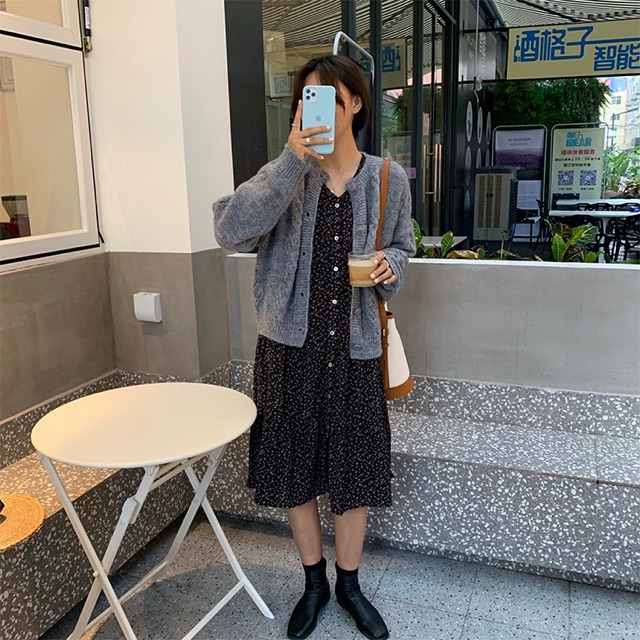 Áo Khoác Len Cardigan Nữ Cao Cấp Hàn Quốc Siêu Đẹp | BigBuy360 - bigbuy360.vn