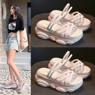 Sandal nữ day độn đế