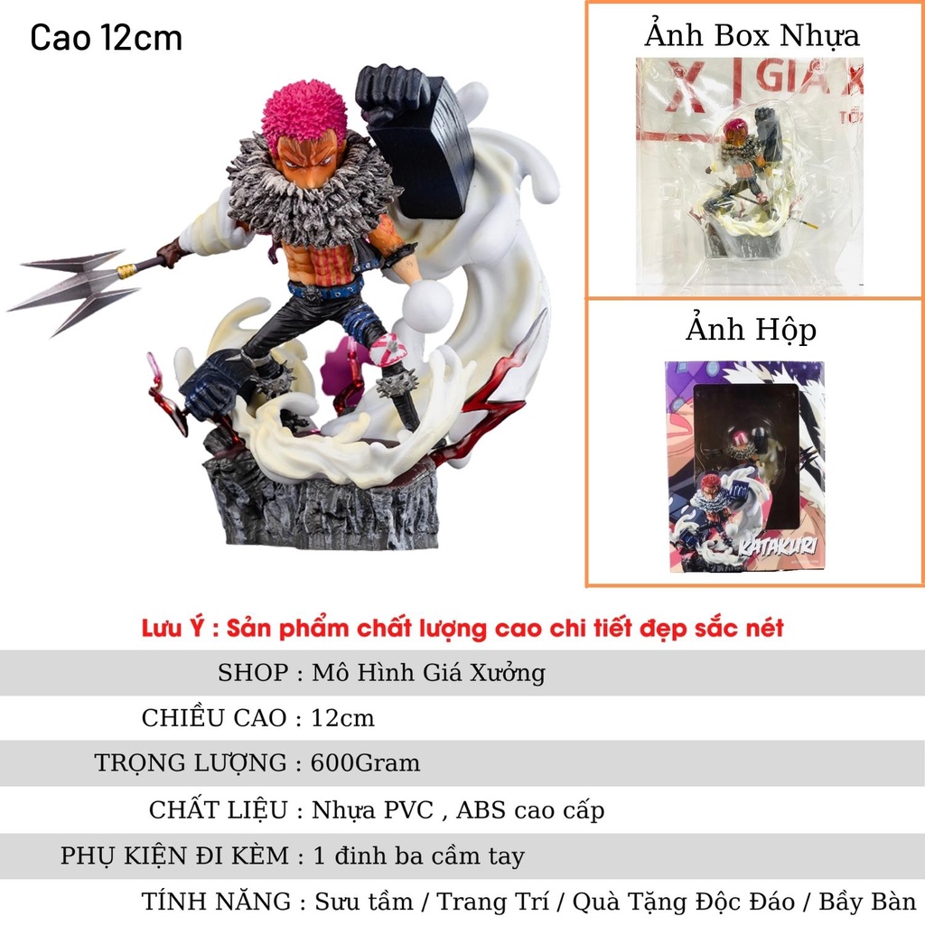 Mô hình One Piece Katakuri hàng cao cấp cao 12cm trạng thái chiến đấu  figure mô hình giá xưởng