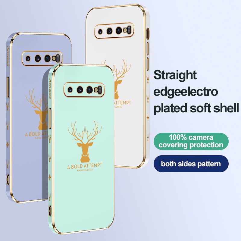 Ốp Lưng HìNh ĐầU Nai Cho Samsung Galaxy S10 S10Plus