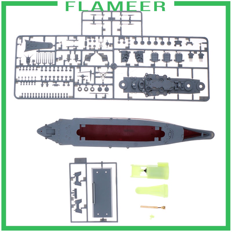 Mô hình tàu chiến Nhật Bản Yamato bằng nhựa tỉ lệ 1:700 30cm