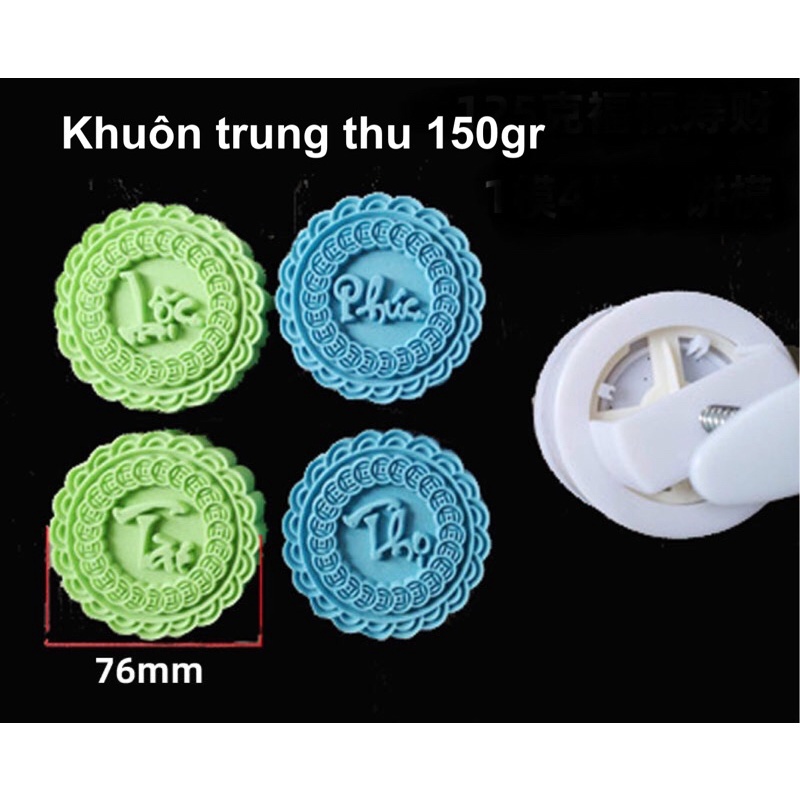 Khuôn trung thu 150gr