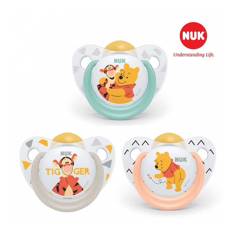 Bộ 2 ti giả NUK Silicone Disney Sleeptime