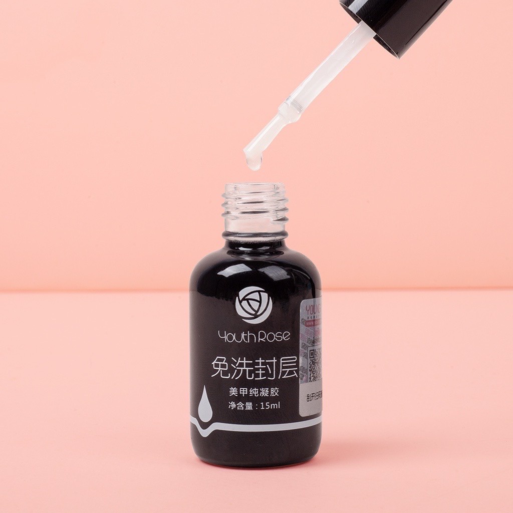 Base top hoa hồng sơn gel liên kết top phủ cứng bóng móng chuyên dụng 15ml chính hãng phụ kiên nail Hà Chi
