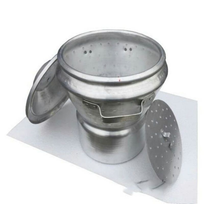Nồi hấp xôi nhôm 5 kg gạo