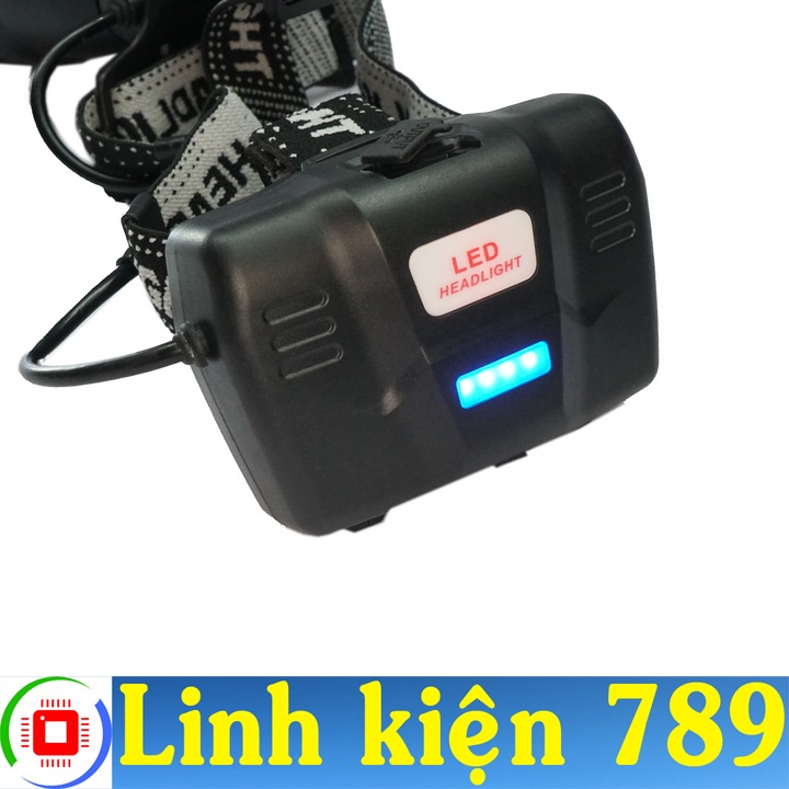 Đèn LED đội đầu siêu sáng V64 CHIP LED CREE XHP50 / XHP70 / XHP 90  - Linh kiện 789