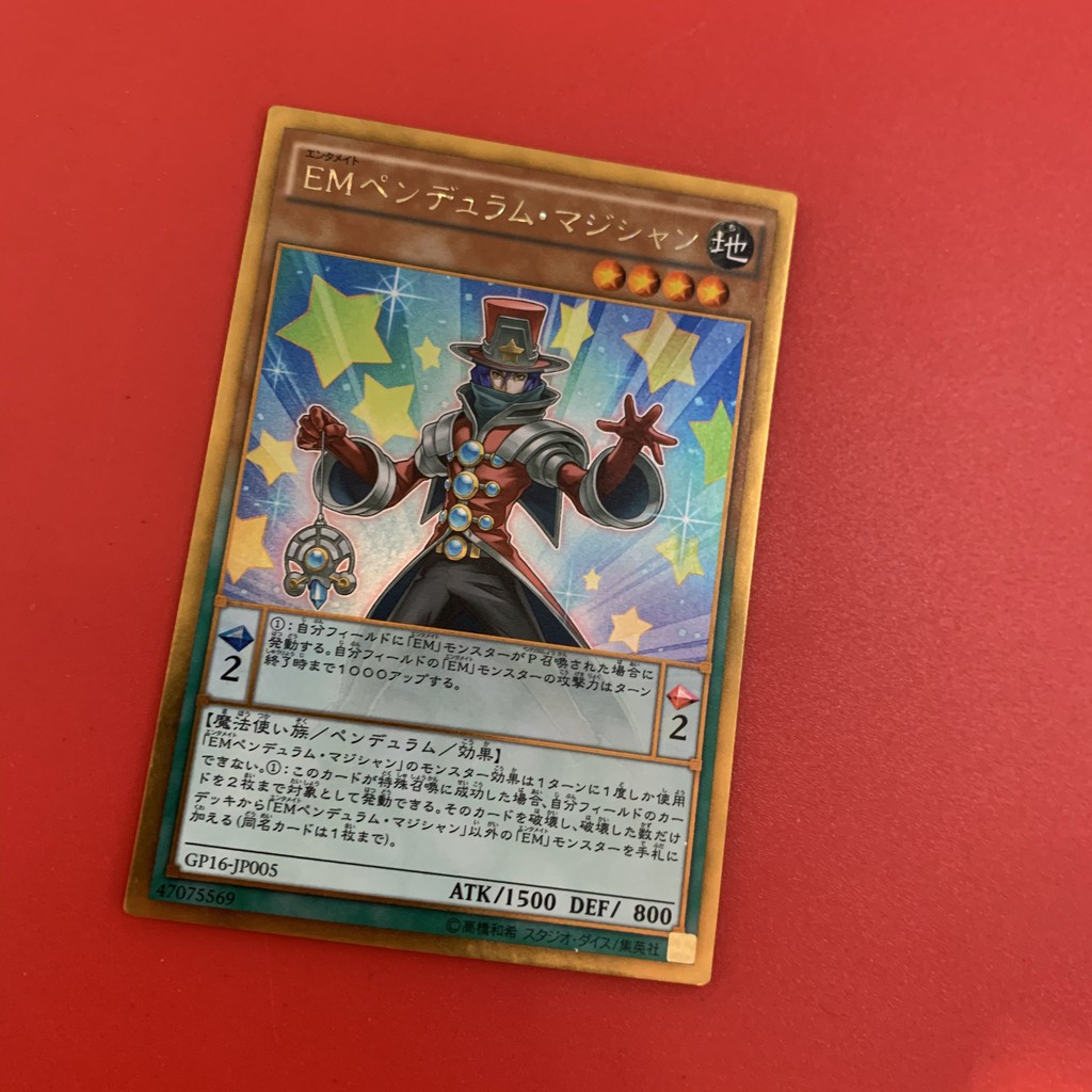 [EN-JP][Thẻ Bài Yugioh Chính Hãng] Performapal Pendulum Sorcerer