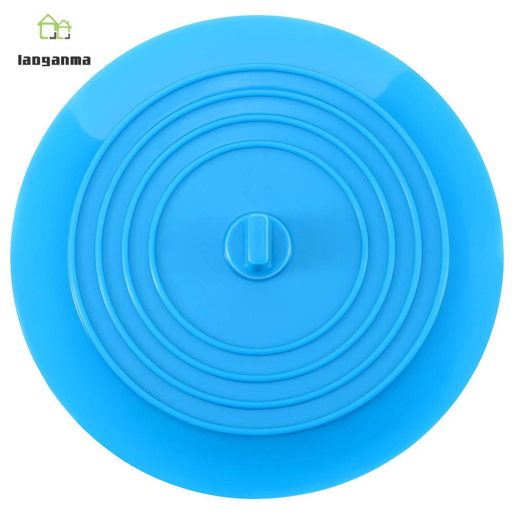 Nắp Đậy Cống Thoát Nước Bằng Silicone Hình Tròn 15cm Tiện Dụng