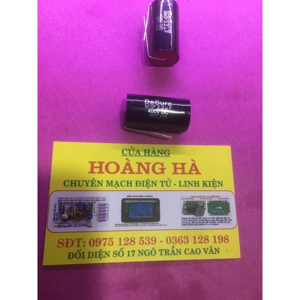 Tụ loa 2 ,2 f - 400V