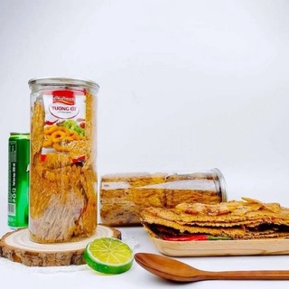 Mực cán tẩm gia vị hũ 200g