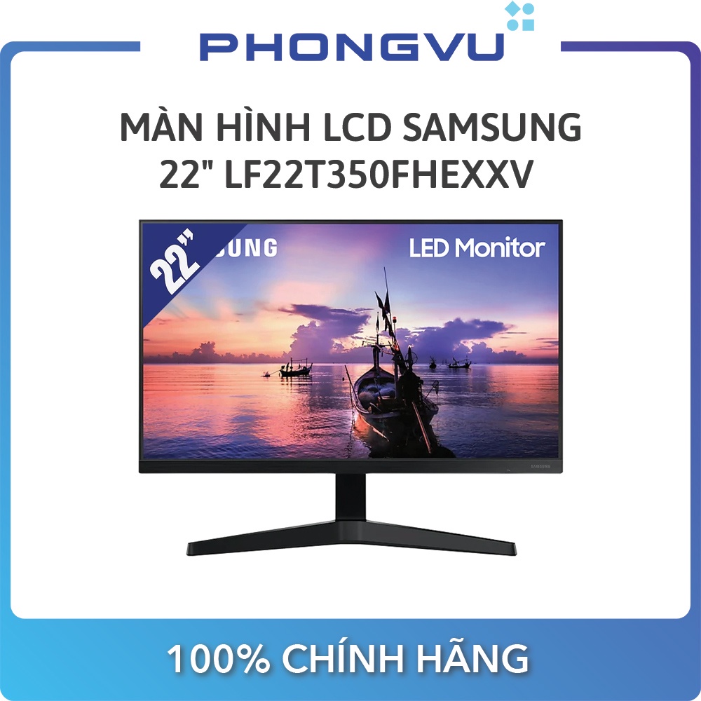 Màn hình LCD Samsung 22 inch LF22T350FHEXXV (1920x1080, IPS, 75Hz, 5ms, Free sync) - Bảo hành 24 tháng