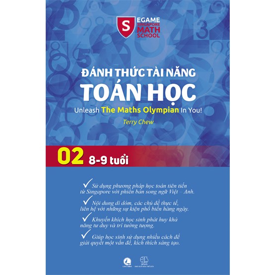 Sách - Đánh thức tài năng toán học tập 2 ( Dành cho bé từ 8-9 tuổi học sinh lớp 2 và 3)