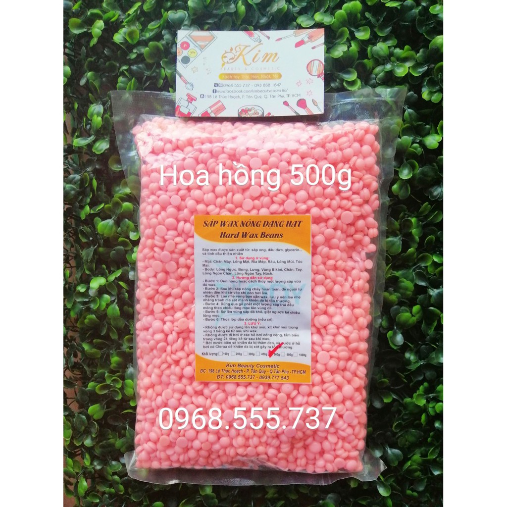 SÁP WAX NÓNG DẠNG HẠT Viên Hard Wax Beans 500g | BigBuy360 - bigbuy360.vn