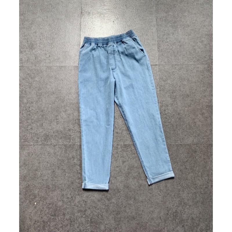 ✅Freeship✅Quần baggy jean Asos. Hình cận vải shop chụp