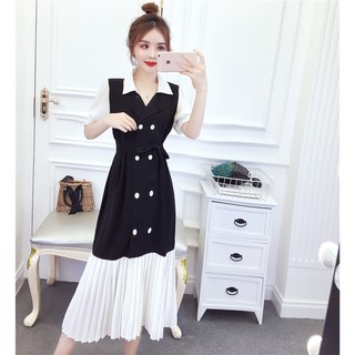 ORDER Đầm vest phối dập li cao cấp (ẢNH THẬT CUỐI)
