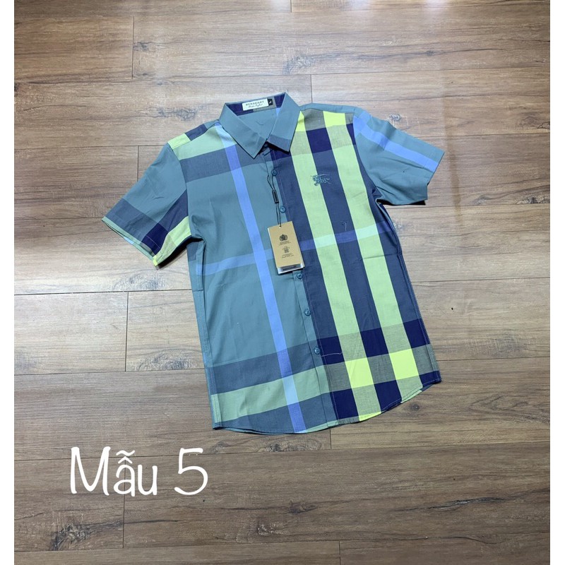 Áo sơ mi cộc kẻ bbr new hot💥 | BigBuy360 - bigbuy360.vn