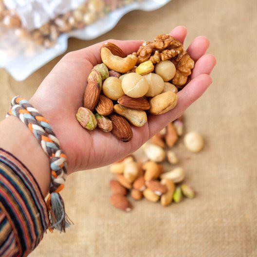 【HOT】Mix 5 loại hạt NGON CHẤT LƯỢNG - Hạt Dẻ , Macca, Hạnh nhân , Điều, Óc chó vàng- 500gr/300gr