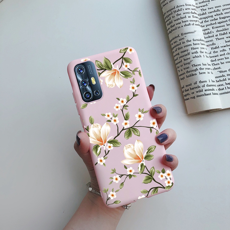 Ốp Điện Thoại TPU Silicone Mềm Nhám Họa Tiết Thời Trang Cho Vivo V17 V 17 Pro V19 Neo V 19 1919 1909 1910