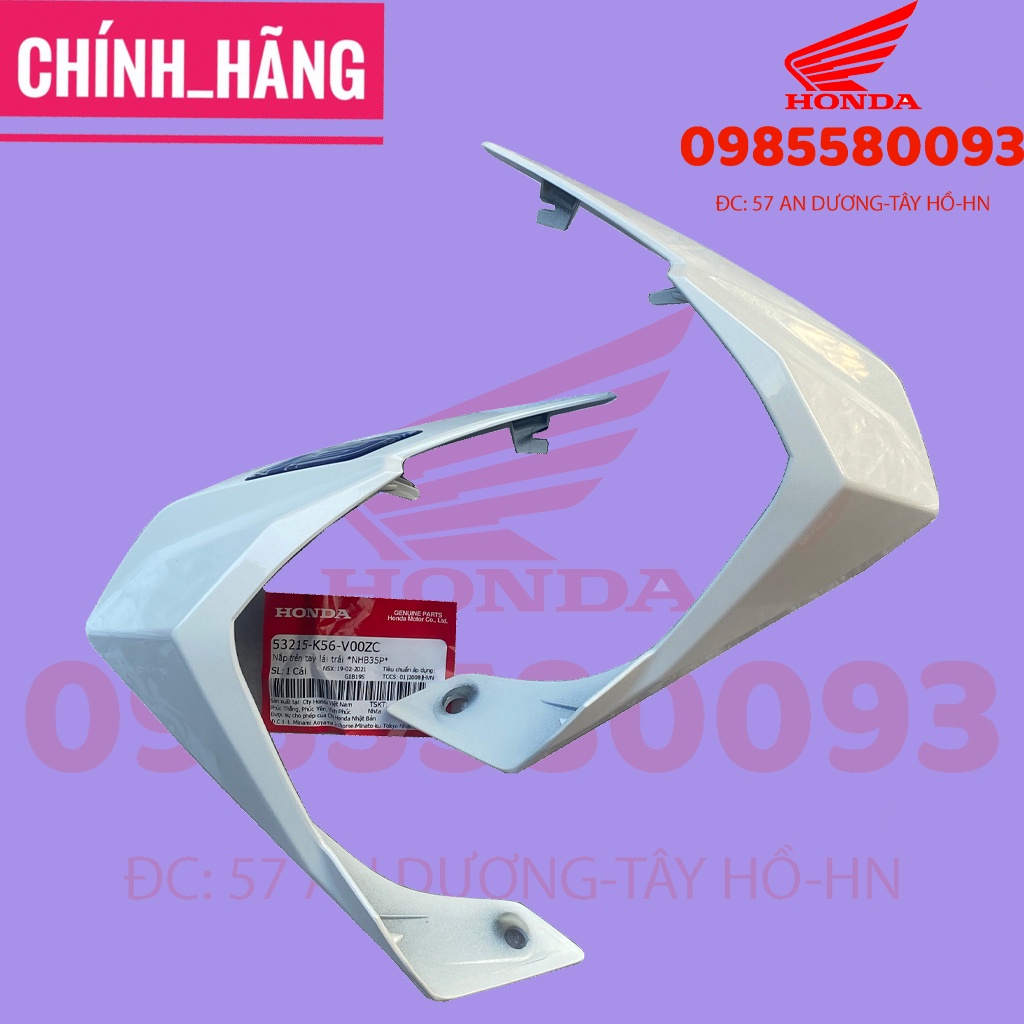 Đôi tai thỏ màu đen sần xe winner