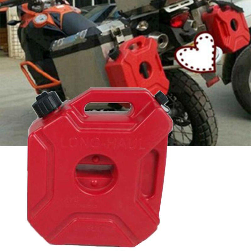 Can đựng xăng chống tĩnh điện bằng nhựa cao cấp cho xe mô tô dung tích 2 lít tiện dụng