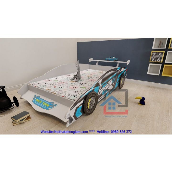 Giường ô tô cho bé trai