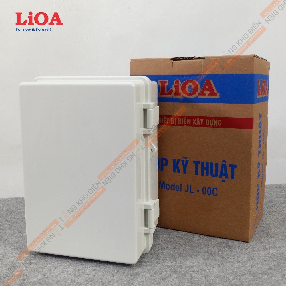 [COMBO 10C] Tủ điện LiOA chống cháy, chống nước-hộp kỹ thuật JL-00C (loại lớn) & JL-00B (loại nhỏ)
