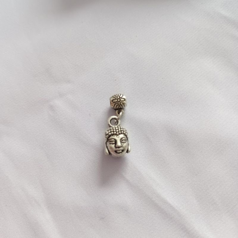 Charm ống lùa bạc thái mic vòng xỏ handmade làm trang sức xỏ DIY