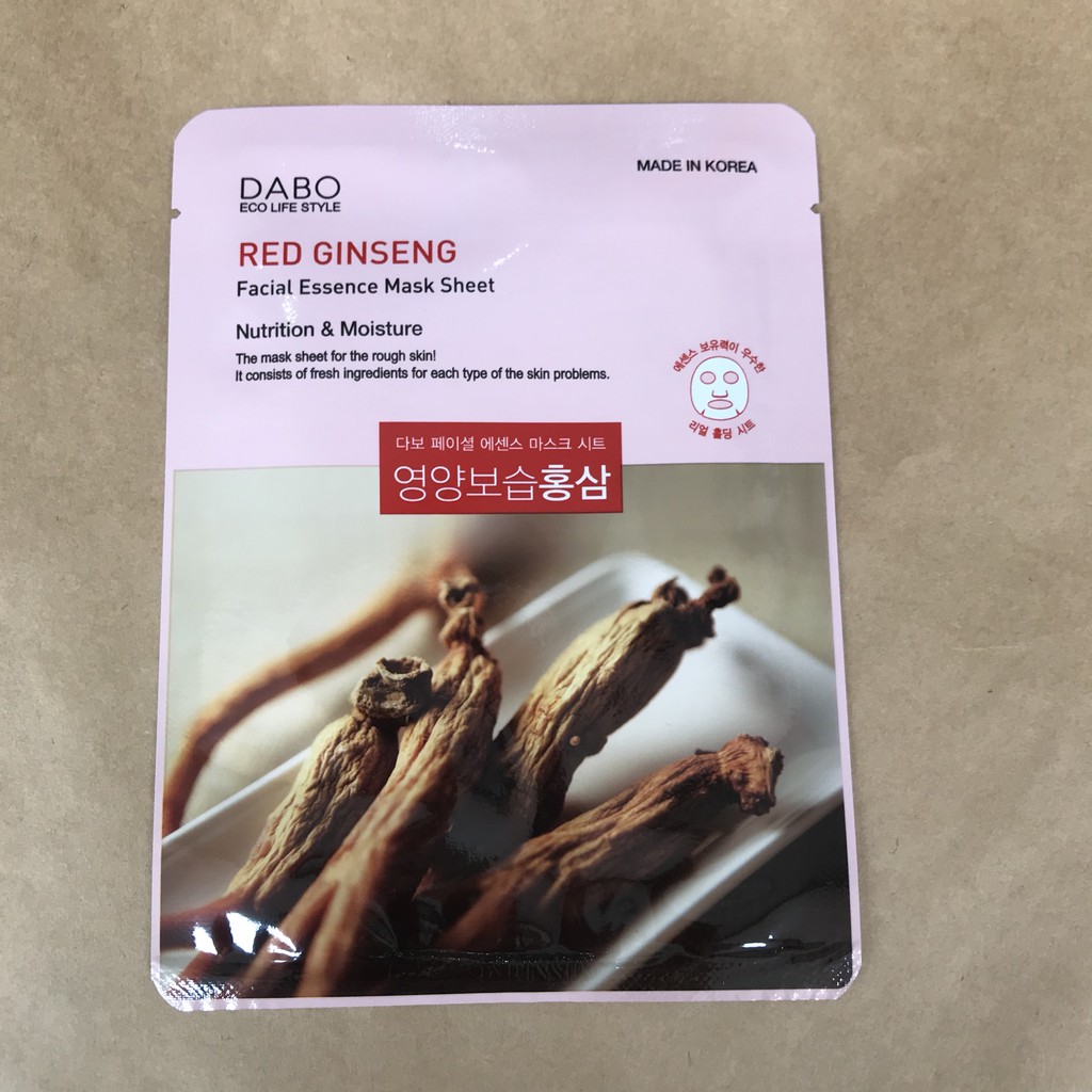 🌺 Mặt Nạ Hồng Sâm Hàn Quốc 🍍FREE SHIP🍍 Dưỡng Da Chuyên Sâu hàng chính hãng