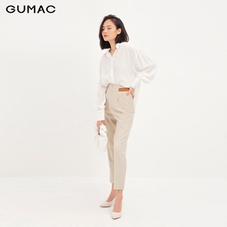 Quần tây nữ lưng phối màu GUMAC QA1274