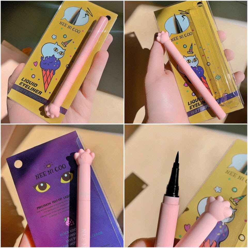 Bút Kẻ Mắt Nước Nee Ni Coo Precision Felt-Tip Liquid Eyeliner