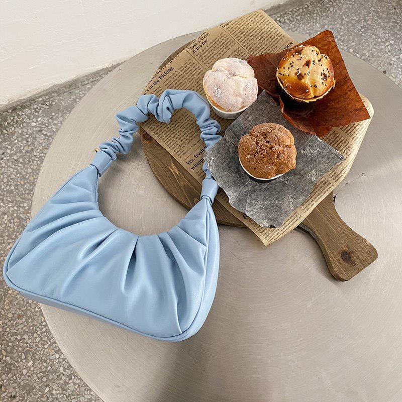 Túi Xách Đeo Vai Kiểu Xếp Ly Thời Trang Cá Tính Cho Nữ