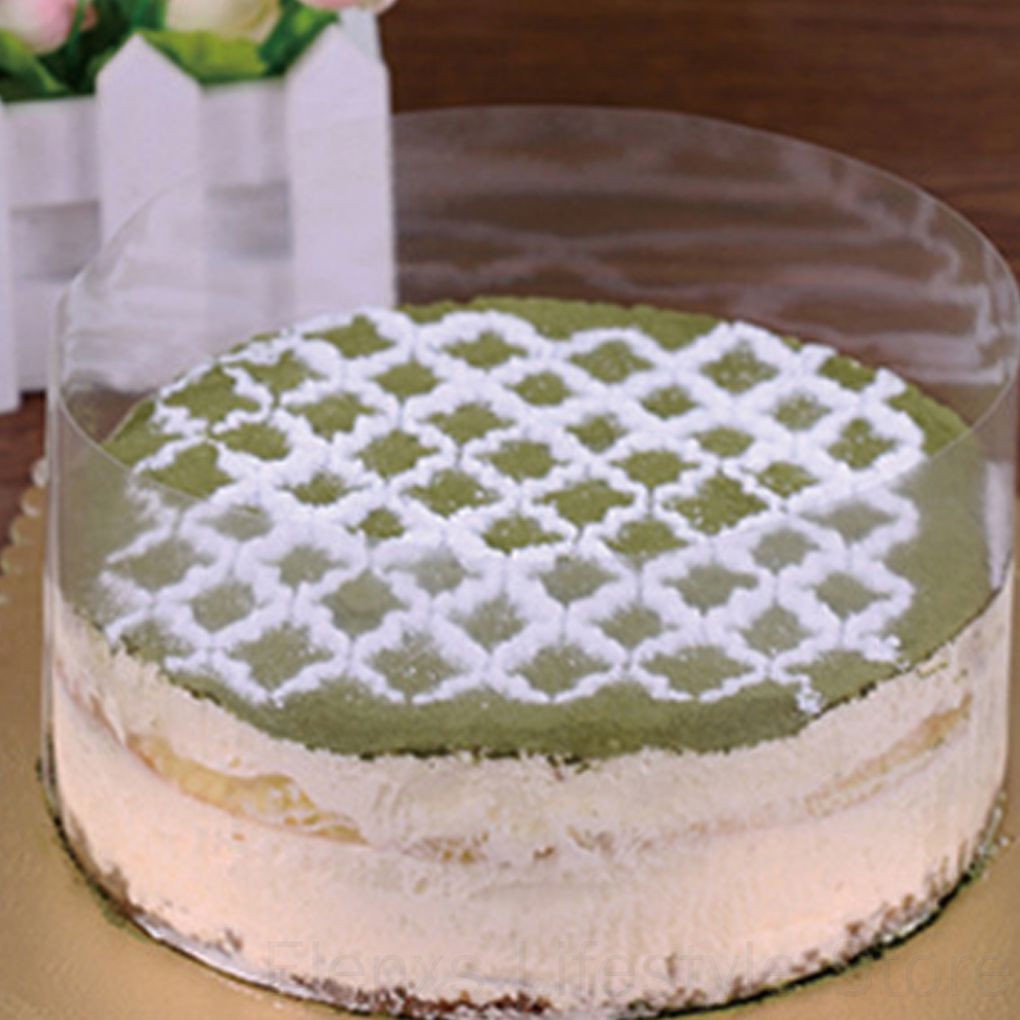 CLEAR Cuộn Băng Dính Trong Suốt Dùng Để Quấn Bảo Vệ Bánh Kem