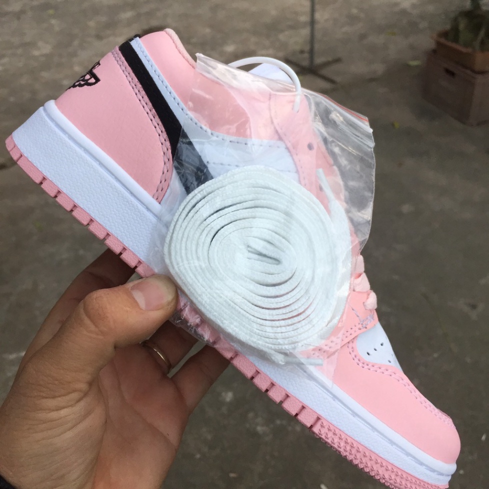 [ Full Box + Bill ] Giày Jordan Cổ Thấp Nam Nữ, Giày Sneaker JD1 Hồng Đen Cổ Thấp Thời Trang Cao Cấp Hottrend 2022 | BigBuy360 - bigbuy360.vn