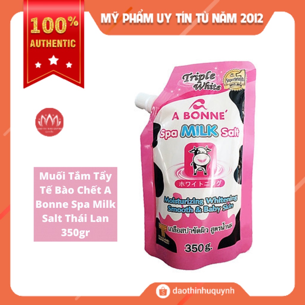 Gói Muối Tắm Tẩy Tế Bào Chết A Bonne Spa Milk Salt Thái Lan 350gr