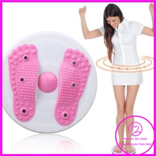 ĐĨA XOAY EO BÀN CHÂN GIẢM MỠ BỤNG VÀ MASSAGE CHÂN CAO CẤP