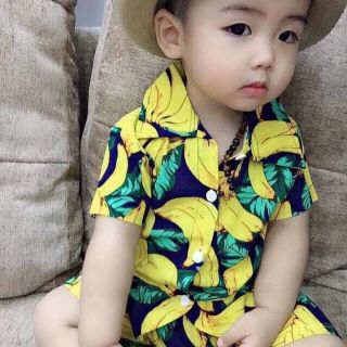 Bộ lanh hoa quả bé trai,bé gái