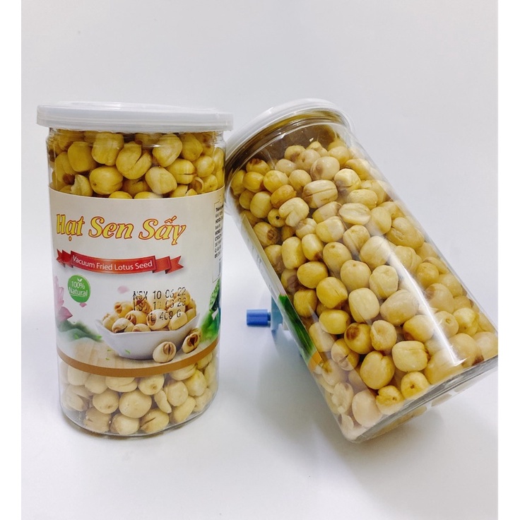 HẠT SEN SẤY LỌ 400G