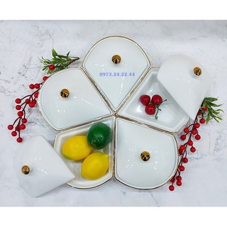 SET BÁT ĐĨA MEN SỨ TÔ CHÉN ĂN CƠM HOA VĂN ĐẸP