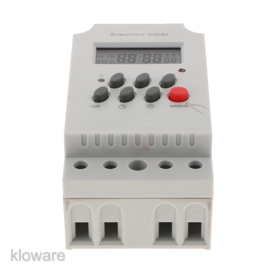 Rơ Le Công Tắc Hẹn Giờ Kỹ Thuật Số 12V DC AC